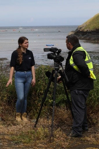 BBC TV Interview in Welsh